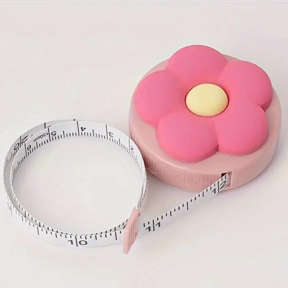 NEW Pink Flower Tape Measure